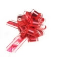 thumbnail image 3 of Fiudx Lazos para Regalo de Navidad, Juego de 20 Piezas Sin Ensamblar, Diseño de Rayas Rojas y Verdes, Elegante Material de Organza, Perfectos para Bodas, Regalos Navideños, Baby Showers, Tamaño de 6, 3 of 3