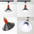 thumbnail image 3 of FSLiving H type Track Lighting,Black Ceiling Spotlighting Remote Control, Color Changing RGB Tunable White A19 Smart Bulb Cone Lights H Track Mounted for Kitchen Island Shopwindow Disco Ball, 3 of 8