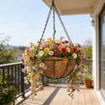 thumbnail image 5 of Coir Hanging Planter with Rope and Holes for Indoor and Outdoor Garden, 5 of 6