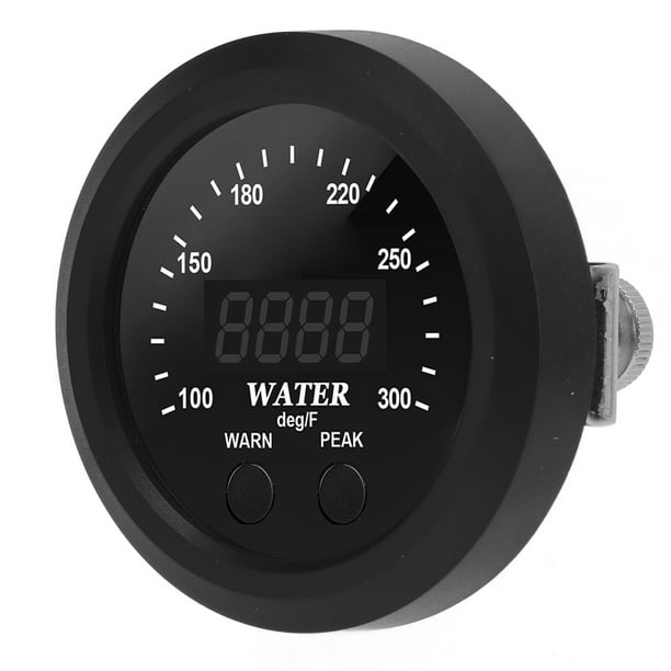 Water Temp Gauge,2.5in Water Coolant Temperature Water Temperature Gauge Water Temperature Meter