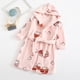 thumbnail image 4 of Albornoz infantil otoño e invierno nuevos pijamas infantiles de franela para hombres y mujeres, 4 of 5