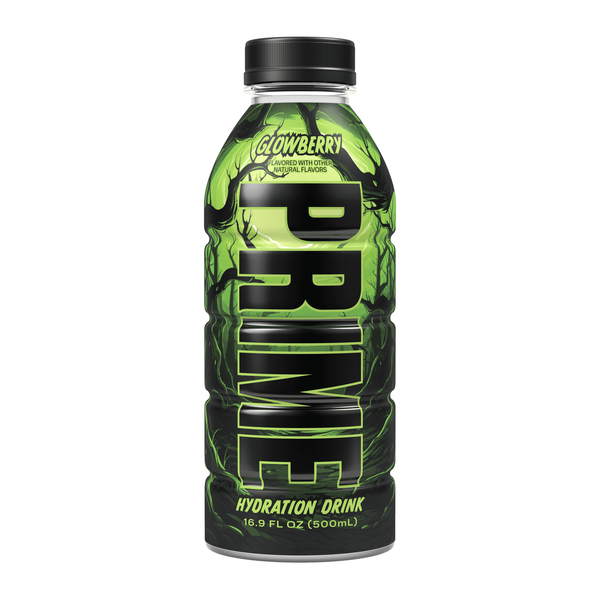 Prime Hydration Sports Drink, Glowberry, 16.9 fl oz, Bottle