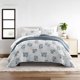 thumbnail image 2 of Juegos de Edredón Ligero y Ultrasuave en Patchwork Dusk Blue para Ropa de Cama King/Cal-King de Comfort Canopy, 2 of 15