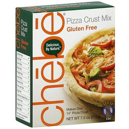 Chebe Gluten Free Pizza Crust Mix, 7.5 oz (Pack of 8)