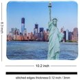 thumbnail image 2 of Non-Slip Rubber Base Square Mouse Mat Durable Stitched Edges for Desktop Computer Notebook Working and Gaming Desk Decor Cute Cat, 2 of 6