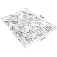 thumbnail image 4 of Black and White Unicorn Blanket,Comfortable Soft Lamb Wool Throw Blanket,All Season,Warm Lightweight Blankets for Sofa Bed Couch Living Room Chair,40"x50", 4 of 4