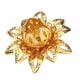 thumbnail image 3 of 20 Bolas Hermosas Del 16m M de Las PC para La Fabricación de La Joyería , Oro Gloria Gorra de cuentas, 3 of 9