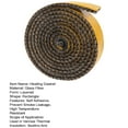 thumbnail image 3 of Waroomhouse Fireplace Gasket Tape High Temperature Gasket Tape Fireplace Tape Seal Rope Gasket High Temperature Resistant Self Adhesive Prevent Smoke Leakage Wood, 3 of 8