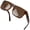 W04 - Tortoiseshell Brown, variant on Square Sunglasses Polarized Men Women UV Protection Designer Sun Glasses for Driving Summer Beach Gradient Blue Lens