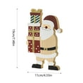 thumbnail image 3 of Hwkond Christmas Tree Prelit Christmas Decorations Log Color Wooden Ornaments Gifts Christmas Gifts, 3 of 6