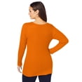 thumbnail image 2 of Jessica London Women's Plus Size V-Neck Ribbed Sweater, 2 of 5