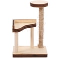 thumbnail image 3 of MOVTOTOP Khaki Miniature Cat Tree Decor for Decoration with Smooth Surface Synthetic Material 3.5 Inches, 3 of 8