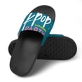 thumbnail image 4 of GZHJMY Stylish Slides for Women Men, Korean Kpop Listening Party Soft Flexible Slip-on Sandals Slippers, 4 of 7