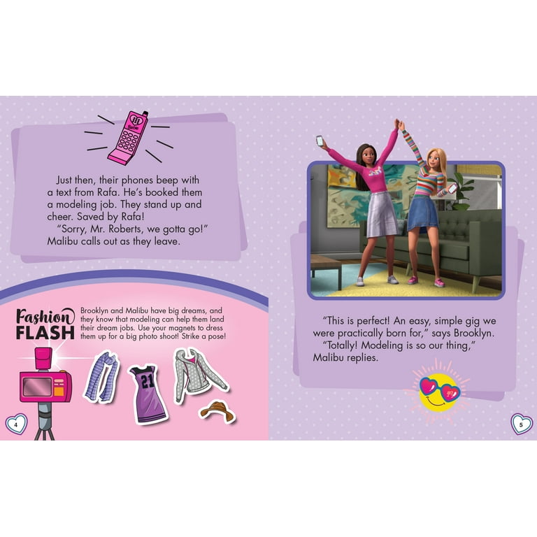 Barbie dress up and go set deals