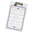 thumbnail image 2 of Tablero de entrenamiento de Hockey sobre hielo, marcador para entrenadores, pizarra blanca, tablero táctico regrabable suave, tablero de práctica de, 2 of 8