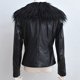 thumbnail image 4 of Puntoco Mujer Moda Tallas grandes Sólido Manga larga Cuello con cremallera Bolsillos Abrigo Chaqueta Puntoco Puntoco-4438, 4 of 5
