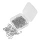 thumbnail image 1 of 150 Pieces Mini S Hooks Connectors Metal S- Wire Hangers for , Hanging Jewelry, Key Chain and Tags, 1 of 5
