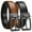 Black/Brown, variant on YOETEY Mens Belt 1 Pack - 1 3/8" Leather Reversible Belts for Men for Dress Pants