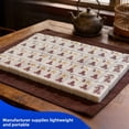 thumbnail image 2 of Engraved Pearl Shell American Mahjong Set Perfect Gift for Mahjong FUN Majiang Party Lovers, 2 of 4