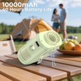 thumbnail image 3 of Ventilador portátil AMACOOL con clip de cintura de 10000 mAh, 40 h, 16000 rpm, 3 of 7