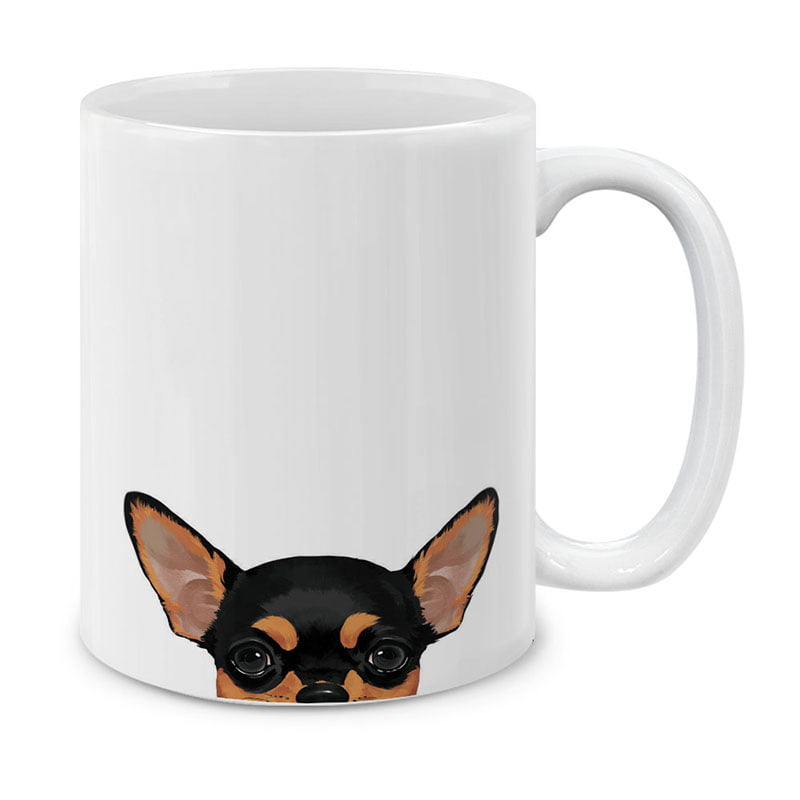 I Only Want 2 Dogs 12oz Latte Mug Cup Funny Puppy 