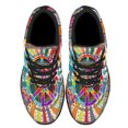 thumbnail image 2 of Living Life In Peace Hippie Shoes Sneakers Black Size 10, 2 of 7