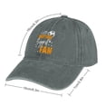 thumbnail image 2 of Biggest Brother Gray Hat Adjustable Funny Fashion Unisex Baseball Cap for Men Women, 2 of 7
