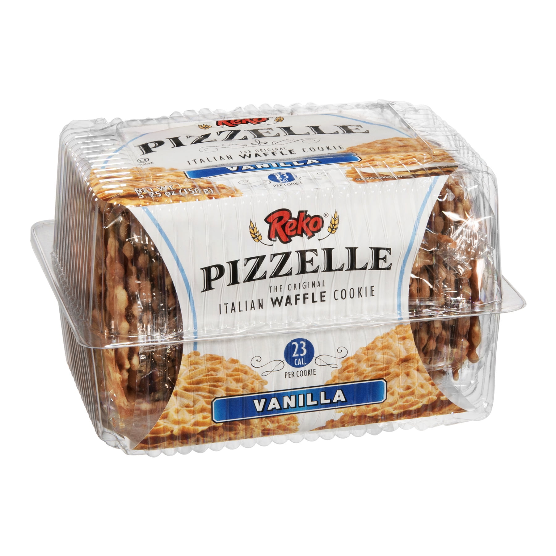 Reko Pizzelle Vanilla Italian Waffle Cookie 5 25 Oz Walmart Com Walmart Com