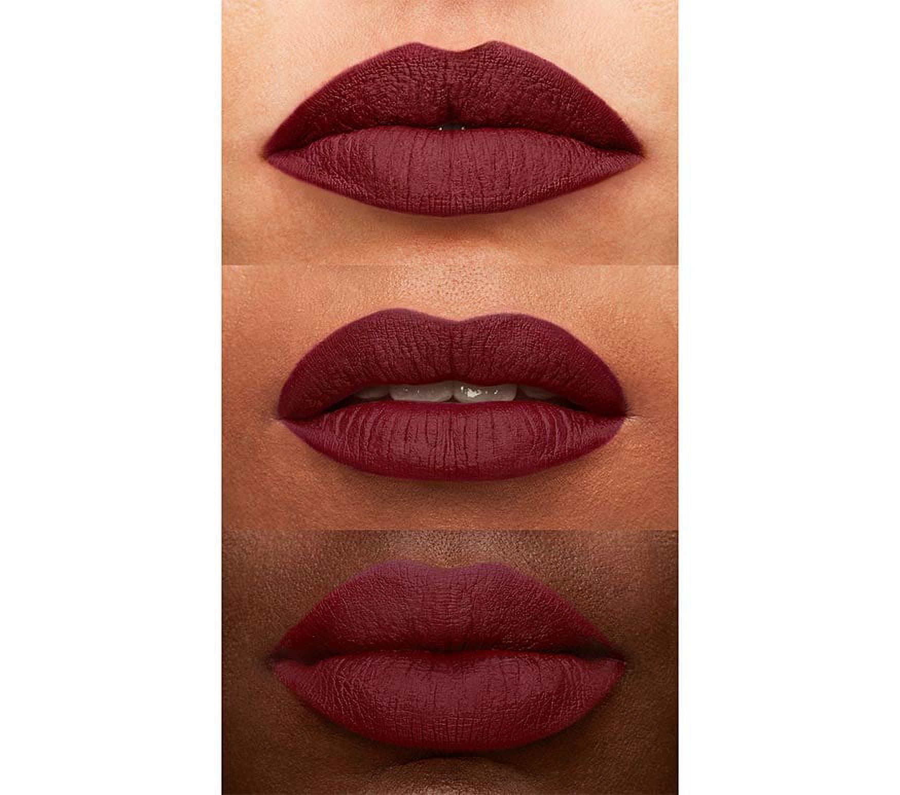 Smashbox Always On Cream To Matte Lipstick - Hoops On - Deep Red 0.07oz (2g)