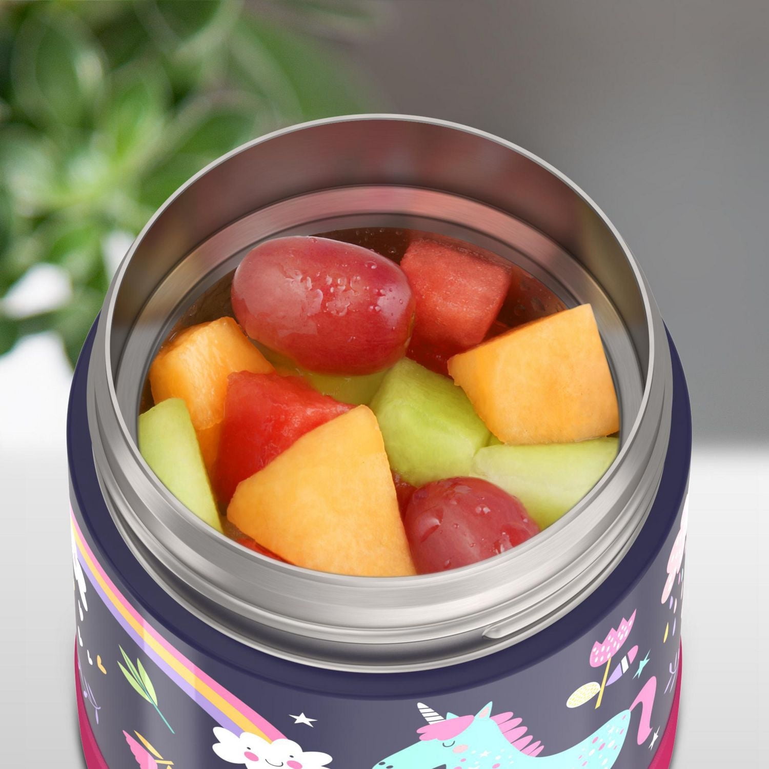Thermos Funtainer Vacuum Insulated 10 oz Food Jar, Unicorns