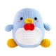 thumbnail image 3 of Kit de crochet para principiantes, manualidades de crochet, regalo, decoración completa de animales de peluche Pingüino, 3 of 9