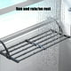 thumbnail image 5 of Tendedero Retráctil para Balcón | Percha Plegable para Ropa del Hogar | Barandilla para Ventana y Soporte para Zapatos | Diseño de Malla Portátil que Ahorra Espacio | 33x55cm Gris | 1 Pieza, 5 of 7