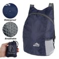 thumbnail image 2 of Muyoka Mochilas ultraligeras Mochilas plegables impermeables para exteriores Mochila de viaje peque帽a plegable con correas de hombro ajustables Mochila de senderismo para senderismo Caminar Escalada A, 2 of 6