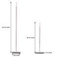 thumbnail image 2 of SAYFUT Floor Scrub Brush with Long Handle, Stiff Carpet Deck Brush 2 in 1 Floor Scrubber Cleaning Grout Brush, 2 of 6