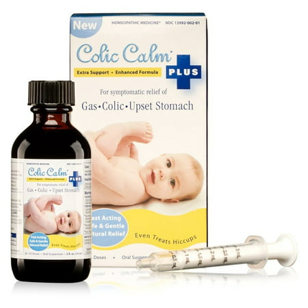 Colic Calm Plus Homeopathic Gripe Water for Colic, Gas and Upset (Best Gripe Water For Colic)