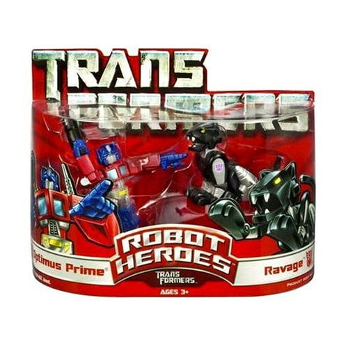 Transformers Robot Heroes Optimus Prime Vs. Ravage