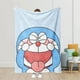 thumbnail image 1 of Doraemon Mantas De Franela Suaves Y Cómodas Manta De Cama Cálida Aire Acondicionado Oficina Siesta, 1 of 4