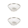 thumbnail image 1 of Colador De Cocina de material acero Inoxidable 2pcs De De Malla Fina, 1 of 9