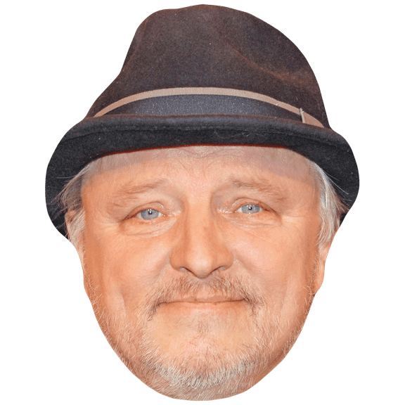 Axel Prahl (Hat) Celebrity Mask, Flat Card Face, Fancy Dress Mask