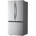 thumbnail image 3 of LG Counter Depth French Three Door Refrigerator, Silver, 3 of 10