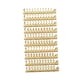 thumbnail image 1 of Etiquetas de precio con forma de cubo, elegantes, reutilizables, flexibles y multiusos. Dorado, 1 of 9