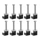 thumbnail image 1 of 10 Pack No Drill Universal Truck Toolbox Mounting Kit,Aluminium Alloy Firmly Bridges the Toolbox Ca, 1 of 4