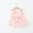 thumbnail image 1 of LOVZFMLL Robe d'Été Décontractée Sans Manches à Col Rond avec Boutons et Poches pour Filles de 2 à 12 Ans, 1 of 6