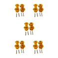 thumbnail image 2 of Soporte hexagonal de rueda de 4MM Bewildely para 1/14 LC Crawler color amarillo, 2 of 6