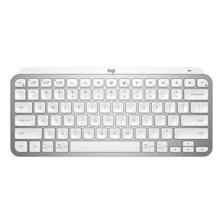 UPC: 0097855169594 | Logitech MX Keys Mini Wireless Computer Keyboard  Backlit  Bluetooth  Pale Gray