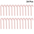 thumbnail image 3 of 24PCS Practical Christmas Decoration Props Classical Walking Stick Shape Decor Tool(Red and White), 3 of 9