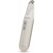 Epilady Esthetic Cordless Epilator Wand for Facial Hair Removal for Women, Pearl/White