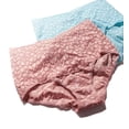 thumbnail image 4 of Hanky Panky Cross Dyed Leopard Retro V-Kini (7J2121),XL,Desert Rose/White, 4 of 5