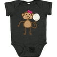 thumbnail image 3 of Inktastic Cute Volleyball Girl Monkey Girls Baby Bodysuit, 3 of 5