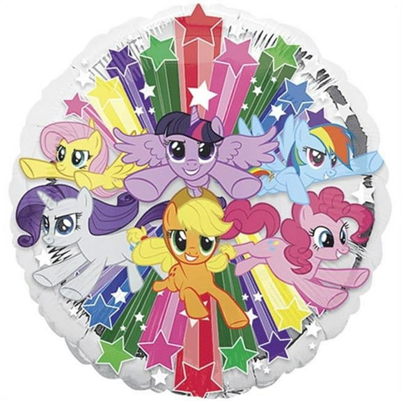 Anagram 18 in. My Little Pony Gang Foil Balloon